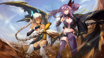 Картинка аниме pixiv+fantasia девушки арт cz pixiv fantasia