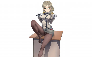 Картинка аниме kantai+collection katori kantai collection девушка арт urigarasu kancolle