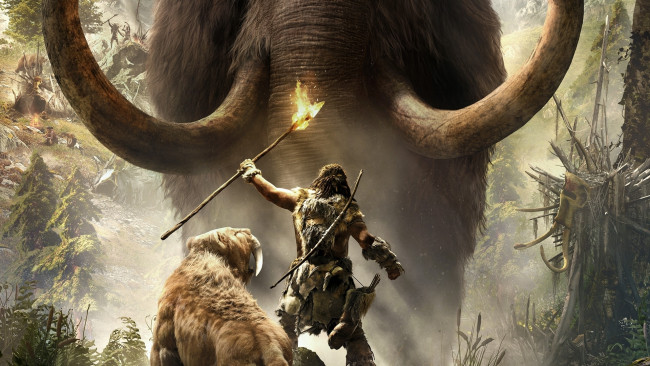 Обои картинки фото far cry,  primal, видео игры, -  far cry, приключения, шутер, primal, action, far, cry