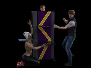 Картинка 3д+графика фантазия+ fantasy цирк фокус иллюзия