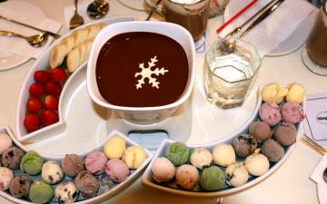 Картинка еда мороженое +десерты шарики ассорти