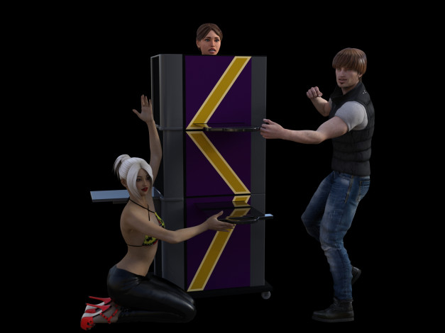 Обои картинки фото 3д графика, фантазия , fantasy, цирк, фокус, иллюзия