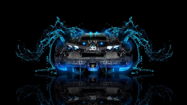 Обои картинки фото разное, компьютерный дизайн, вода, машина, тони, кохан