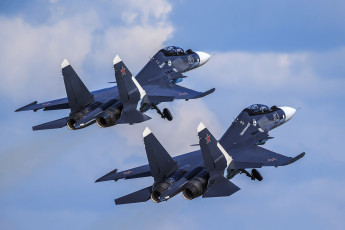 Картинка su-30sm авиация боевые+самолёты истребитель
