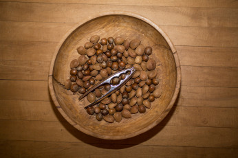 Картинка еда орехи +каштаны +какао-бобы снедь