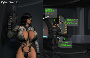 Картинка 3д+графика фантазия+ fantasy фон взгляд девушка