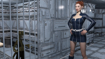 Картинка 3д+графика фантазия+ fantasy фон взгляд девушка