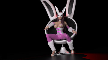 Картинка 3д+графика фантазия+ fantasy фон взгляд девушка