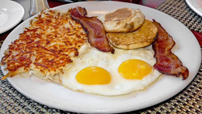 Обои картинки фото еда, Яичные блюда, снедь, яичница