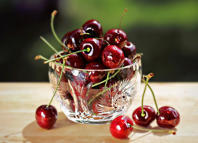 Обои картинки фото еда, вишня,  черешня, снедь