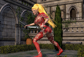 Картинка 3д+графика эльфы+ elves эльфийка фон взгляд