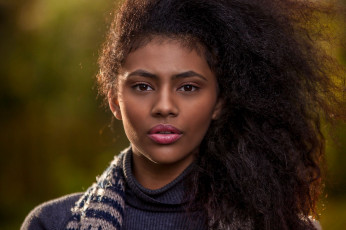 Картинка девушки -unsort+ лица +портреты портрет мулатка макияж взгляд брюнетка лицо девушка