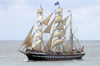 Картинка корабли парусники паруса мачты