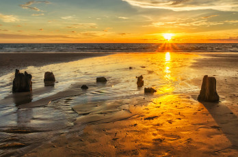 Картинка природа восходы закаты простор