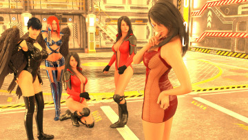 Картинка 3д+графика фантазия+ fantasy фон взгляд девушки