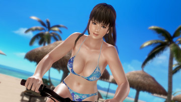 Картинка 3д+графика люди+ people девушка взгляд фон