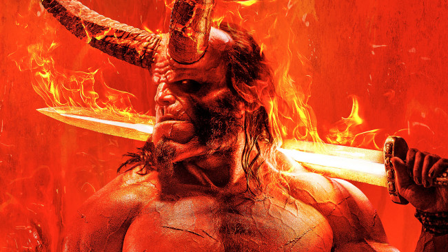 Обои картинки фото кино фильмы, hellboy , 2019, hellboy