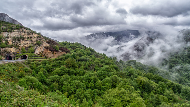 Обои картинки фото природа, горы, простор