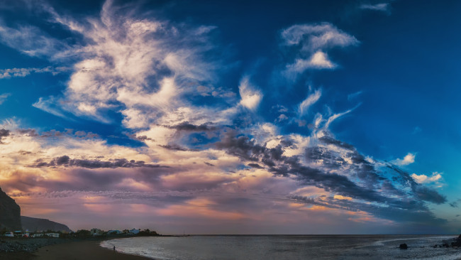 Обои картинки фото природа, облака, простор