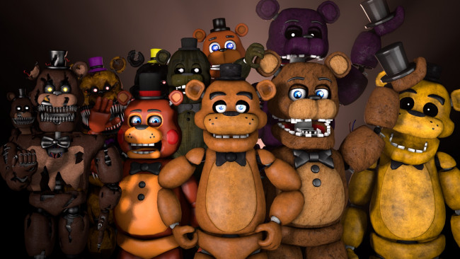 Обои картинки фото видео игры, five nights at freddy`s, five, nights, at, freddy's