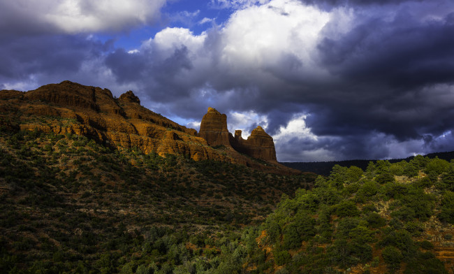 Обои картинки фото природа, горы, простор