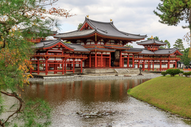 Обои картинки фото byodoin, города, - буддийские и другие храмы, простор