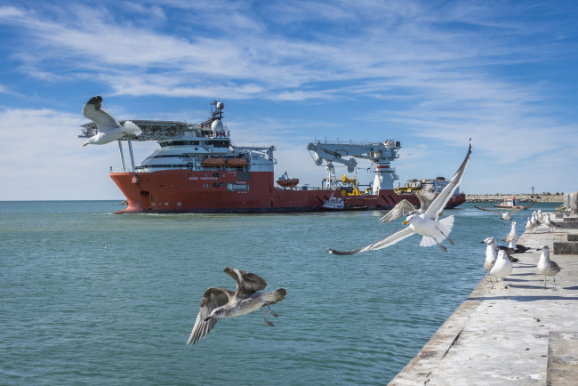 Обои картинки фото корабли, другое, кабелеукладчик