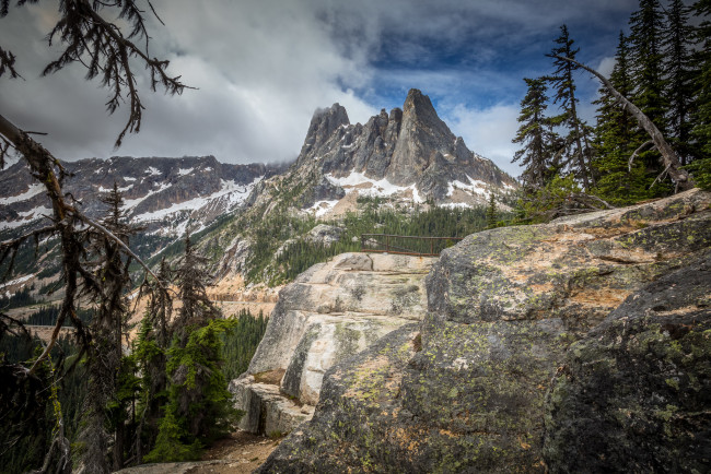 Обои картинки фото природа, горы, простор