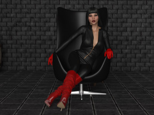 Картинка 3д+графика люди+ people фон взгляд девушка