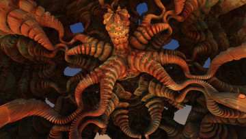 Картинка 3д+графика абстракция+ abstract узор фон цвет