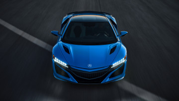 обоя автомобили, acura, nsx, long, beach, blue, pearl, 2021, спортивный, купе