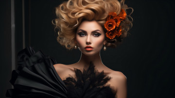 Картинка девушки -+лица +портреты модель портрет блондинка серьги