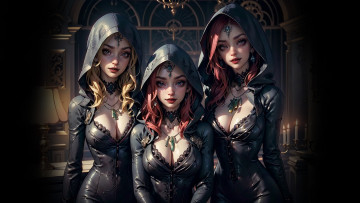 обоя фэнтези, девушки, нейросети, графика, нейроарт, ai, art, нейронные, сети, рисунки, нейро, искусство, нейрографика, graphics, neuroart, neural, networks, drawings, neuro, neurography