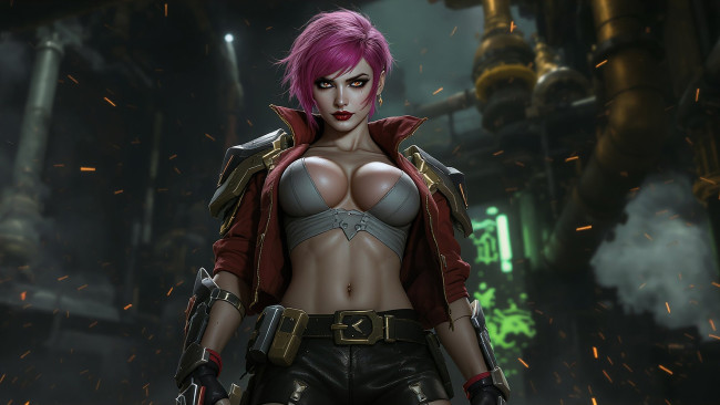 Обои картинки фото видео игры, league of legends, нейросети, графика, нейроарт, ai, art, нейронные, сети, рисунки, нейро, искусство, нейрографика, graphics, neuroart, neural, networks, drawings, neuro, neurography, katarina