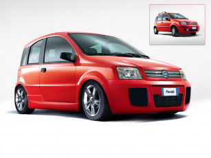 Картинка panda автомобили fiat