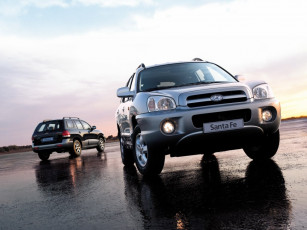 Картинка santa fe автомобили hyundai