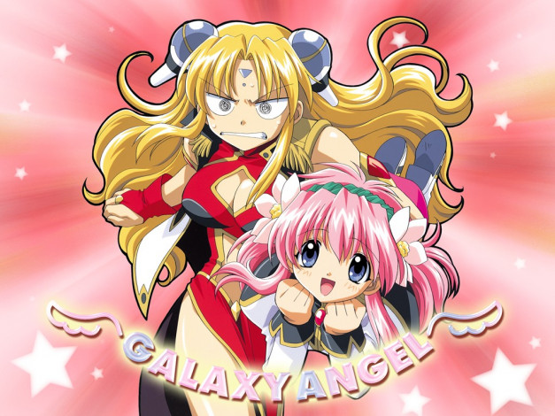 Обои картинки фото аниме, galaxy, angel