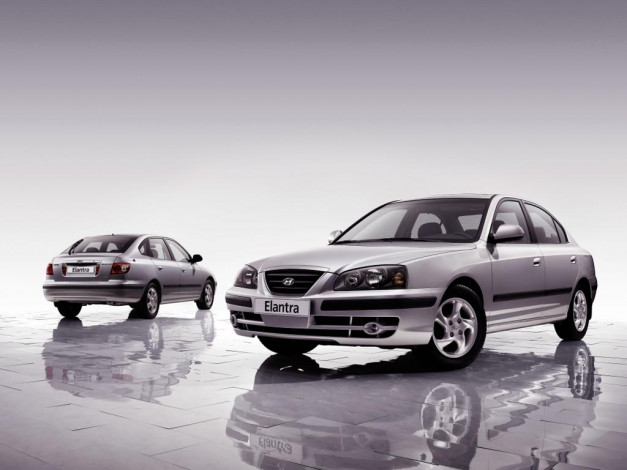 Обои картинки фото elantra, автомобили, hyundai