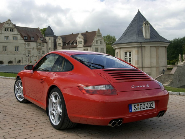 Обои картинки фото porsche, 996, carrera, автомобили