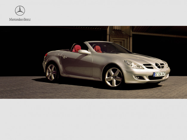 Обои картинки фото slk, автомобили, mercedes, benz