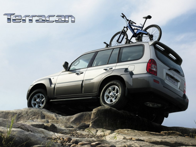 Обои картинки фото terracan, автомобили, hyundai