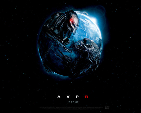 Обои картинки фото aliens, vs, predator, requiem, кино, фильмы, alien