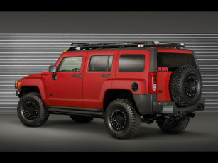 Картинка 2008 hummer h3 alpha four wheeler trailhugger автомобили