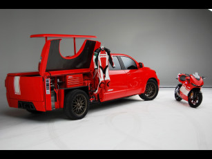 Картинка 2008 toyota ducati at sema автомобили