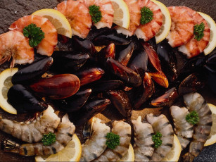 Картинка еда рыба морепродукты суши роллы