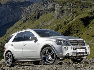 Картинка mercedes benz ml63 amg 10th anniversary 2009 автомобили