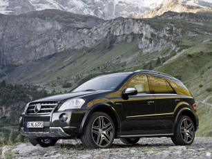 Картинка mercedes benz ml63 amg performance studio 2009 автомобили