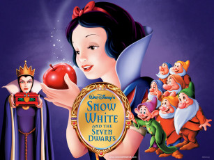 Картинка мультфильмы snow white and the seven dwarfs disney белоснежка гномы