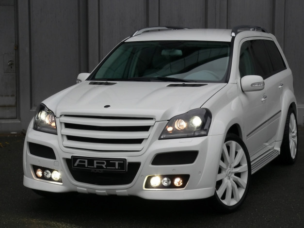 Обои картинки фото 2009, art, mercedes, benz, gl, mammut, автомобили