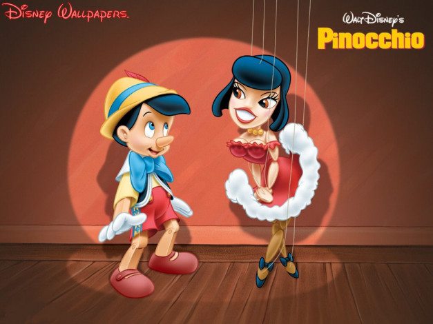 Обои картинки фото мультфильмы, pinocchio